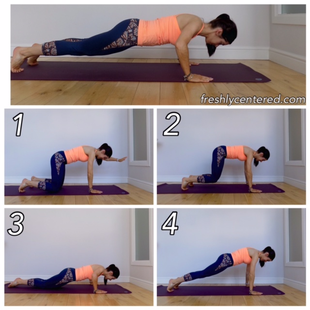 Working on your full press up Freshly Centered