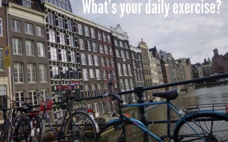 The Dutch way to daily exercise