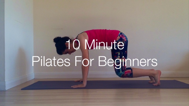 10 Minute Pilates For Beginners - Freshly Centered