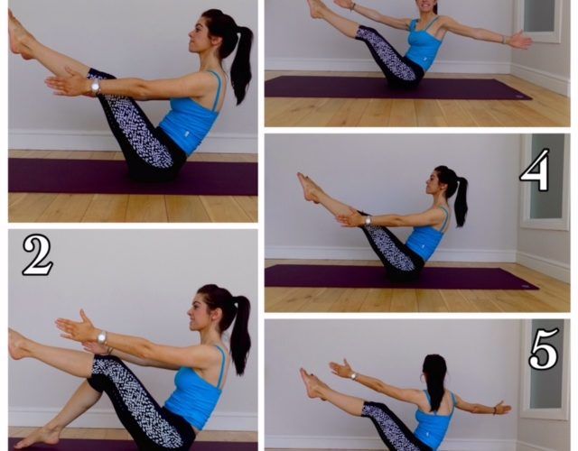 Pilates core routine