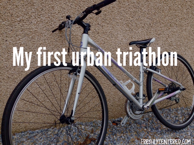 My first urban triathlon