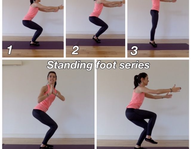 Standing pilates workout