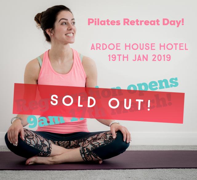 Pilates class poster Pilates class poster