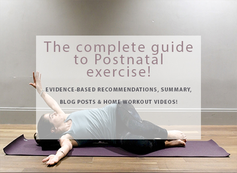 The complete guide to postnatal exercise