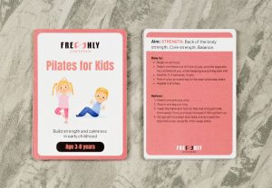 Pilates Kids Cards